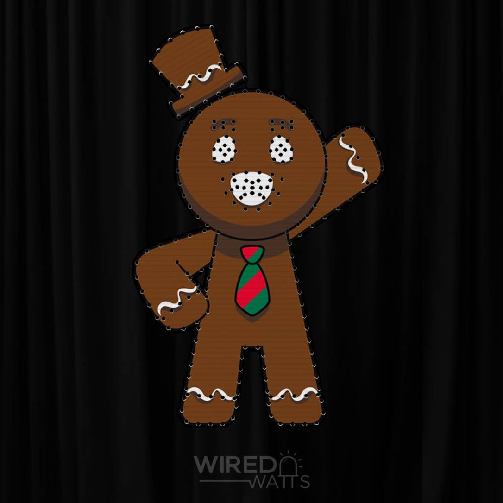 Gingerbread Dad with Top Hat