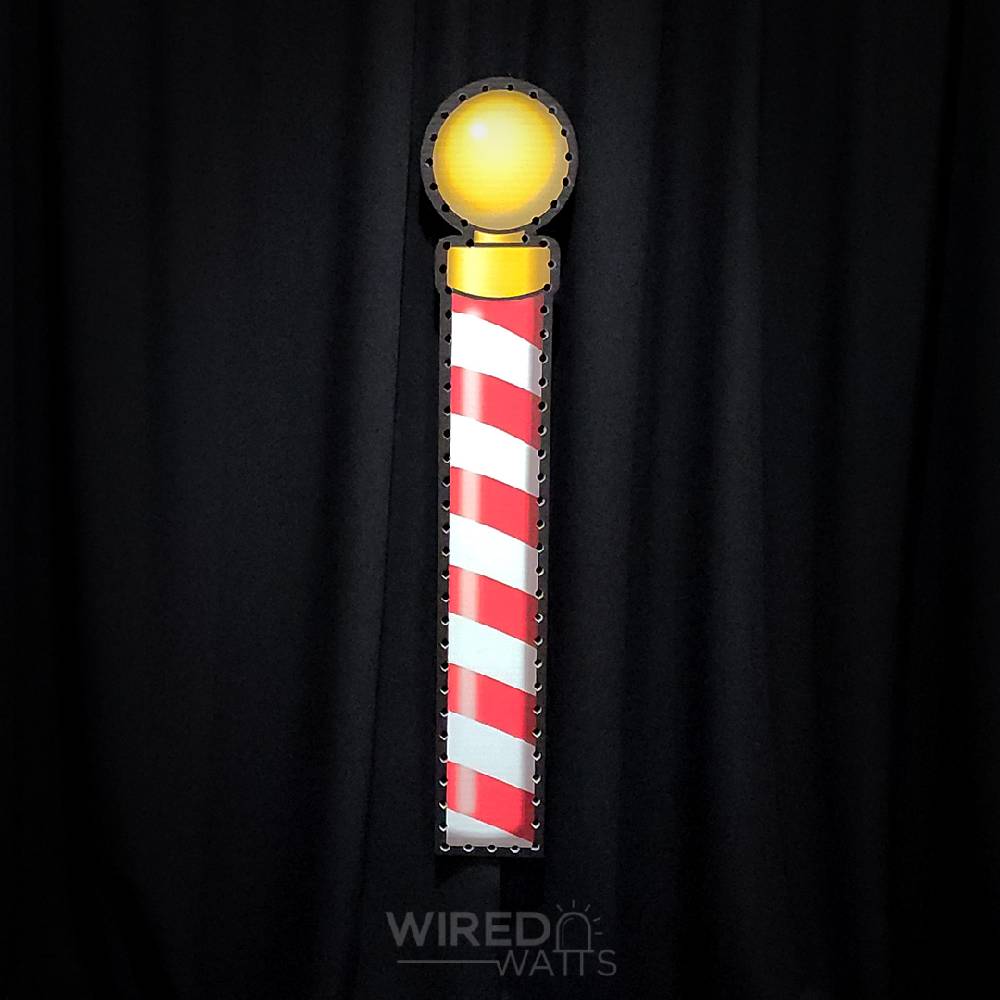 North Pole with Gold Top
