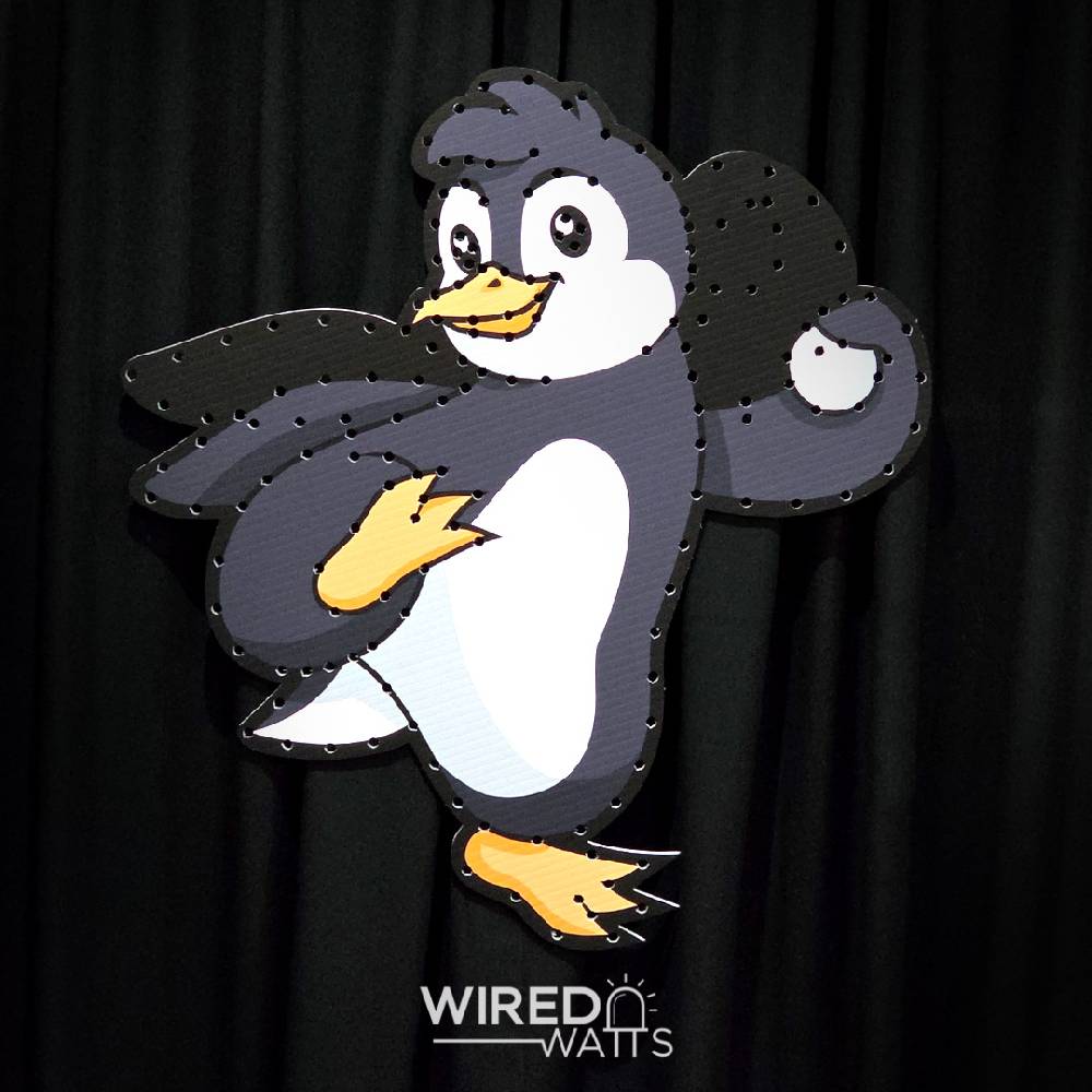 Jack the Snowball Throwing Penguin