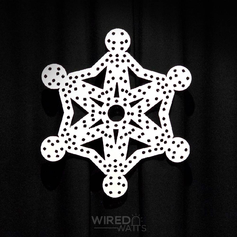 24 Inch Snowflake Gingerbread Men