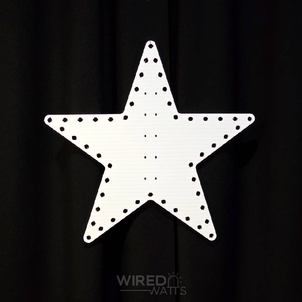 White Coro Star 22 Inches