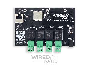 Baldrick 4 Port AC Relay Controller Wired Watts Edition - Image 1