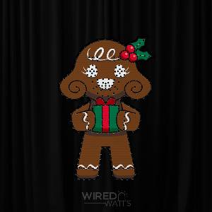 Gingerbread Mom with Holly - Image 1