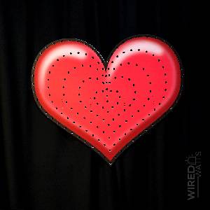 Medium Red Heart 36