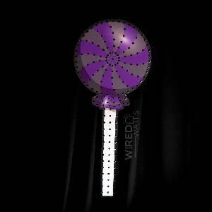 Purple and Grey Lollipop - Image 1