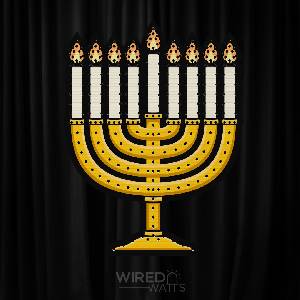 Nine Candle Menorah - Image 1