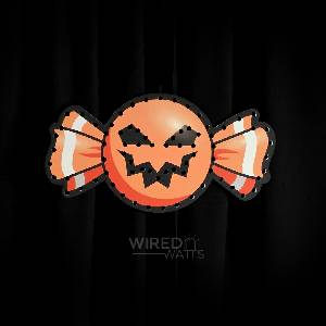 Orange Jack-o-Lantern Candy - Image 1