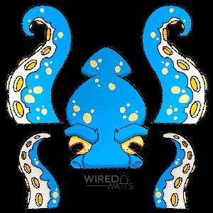 Tidewither the Giant Octopus Blue - Image 1