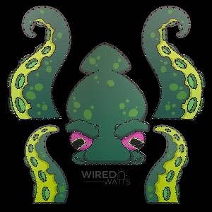 Tidewither the Giant Octopus Green - Image 1