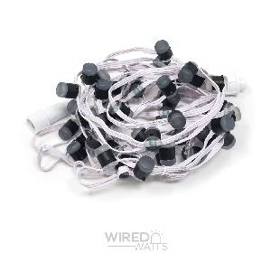 Smart 12v 25ct LumaDot Pixels White Wire xConnect - Image 1
